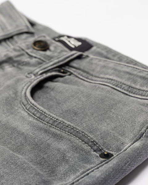 Sharp Slim Fit Men's Jeans - Steel Grey Wash | Revtown