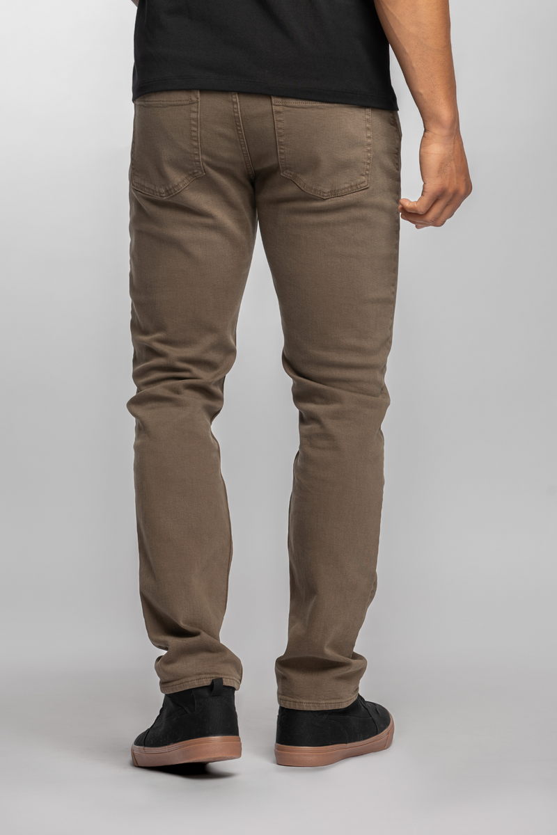 Sharp - Slim Fit Jeans - Faded Walnut Color | Revtown