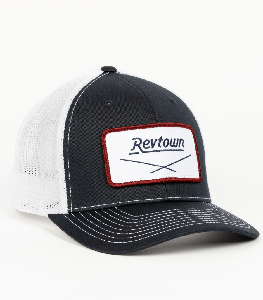 Revtown Cross Stitch Trucker Hat