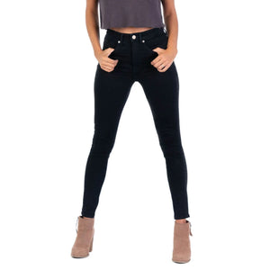 Mad Girls Black Super Skinny Fit Jean