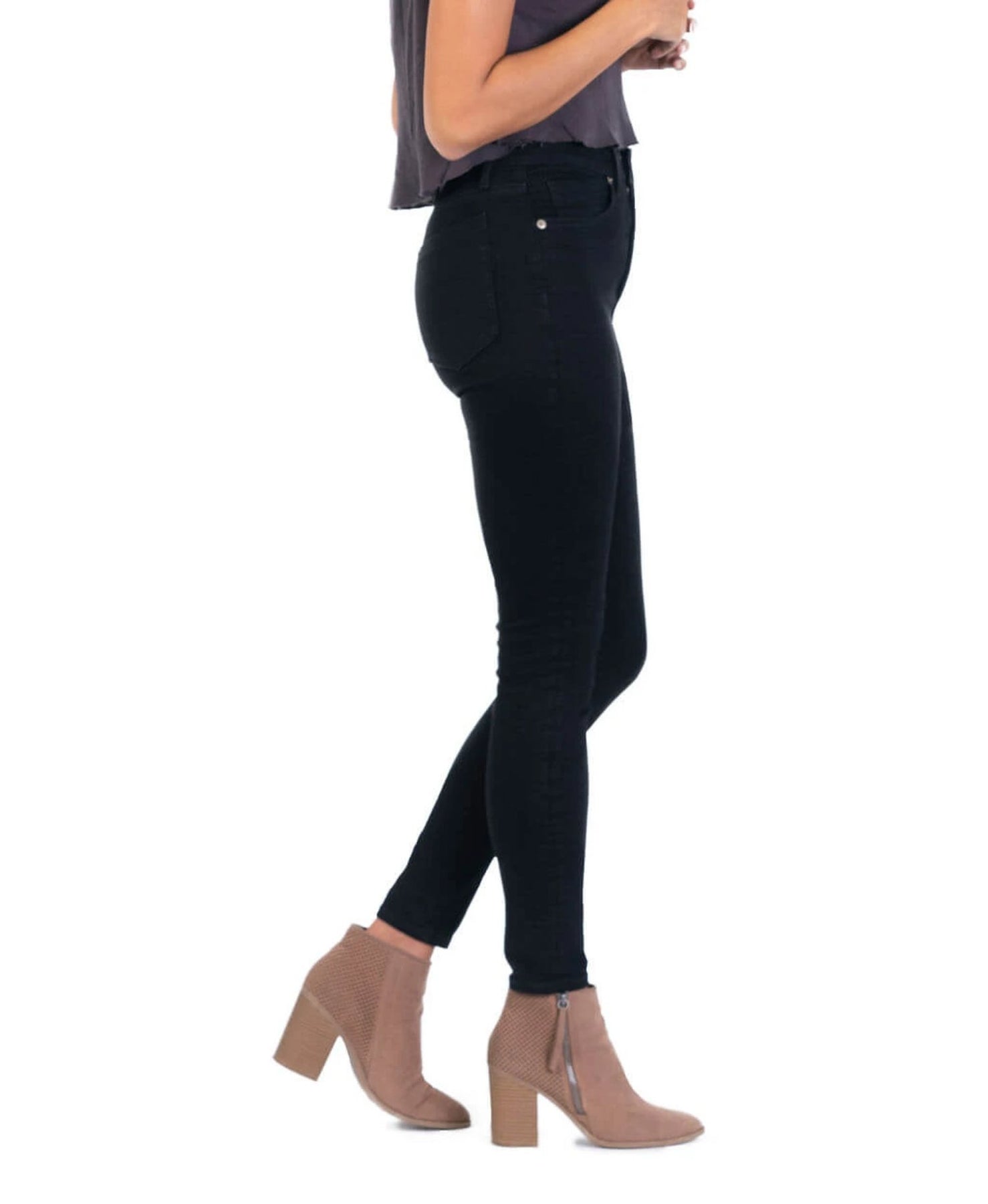High-Rise Skinny - Jet Black – Revtown