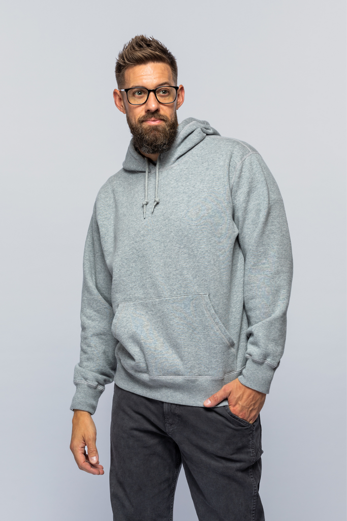 The Icon Hoody - Athletic Grey